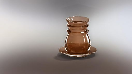  3D Çay Bardağı