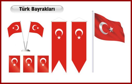  türk bayrakları