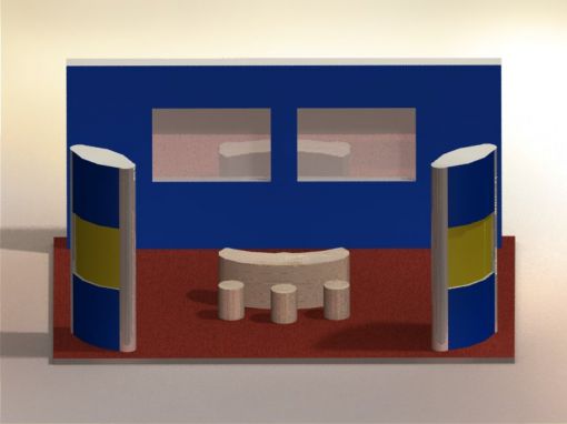 3d Fuar Stand tasarımları
