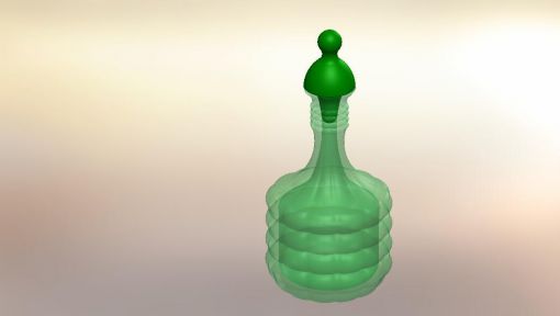  3D Cam Yağdanlık