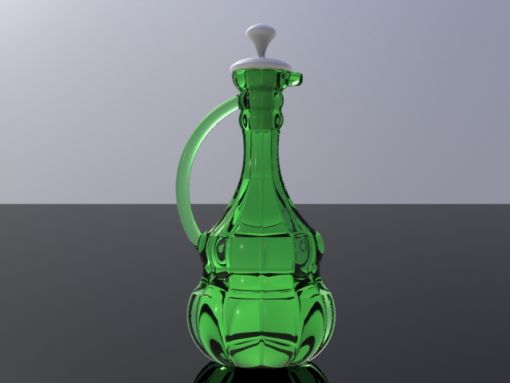  3D Cam Yağdanlık