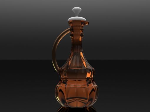  3D Cam Yağdanlık
