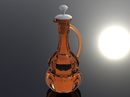  3D Cam Yağdanlık