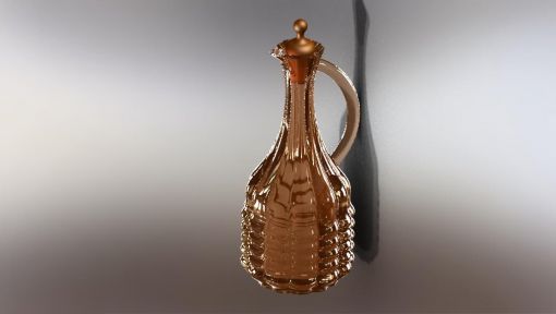  3D Cam Yağdanlık