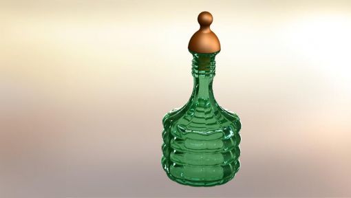  3D Cam Yağdanlık