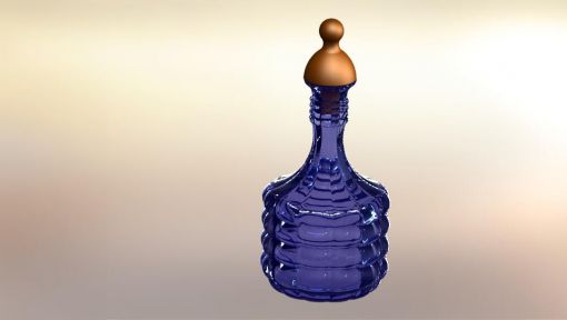  3D Cam Yağdanlık