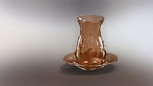  3D Çay Bardağı