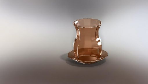 3D Çay Bardağı