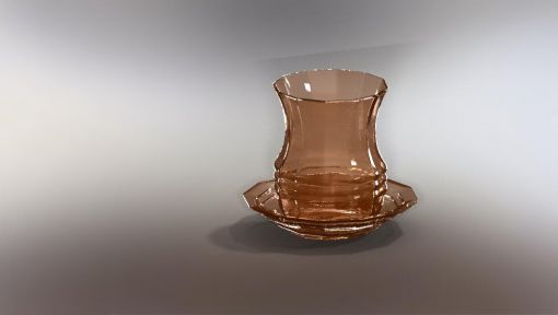  3D Çay Bardağı
