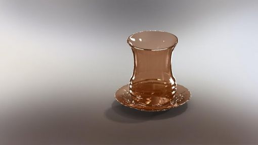  3D Çay Bardağı