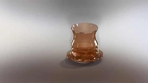  3D Çay Bardağı
