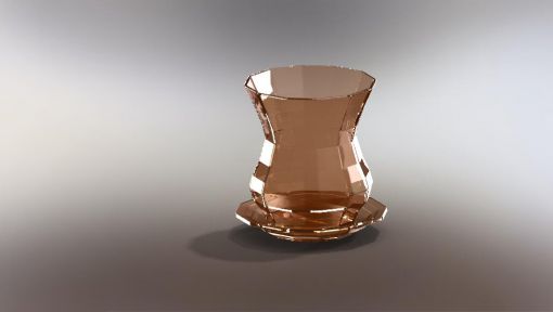  3D Çay Bardağı