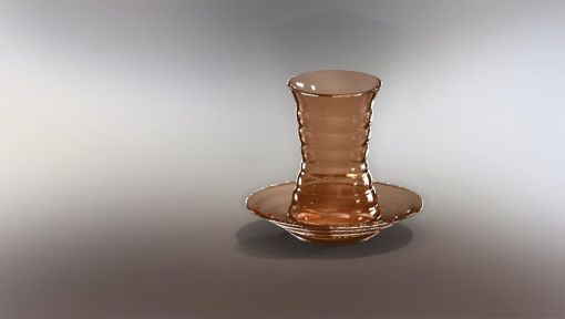  3D Çay Bardağı