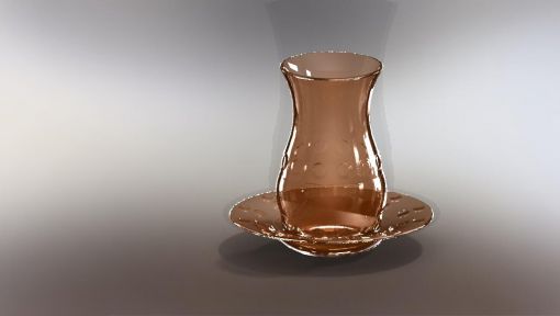  3D Çay Bardağı