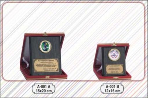  kadife kutulu plaket