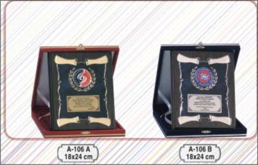  kadife kutulu plaket