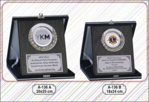  kadife kutulu plaket
