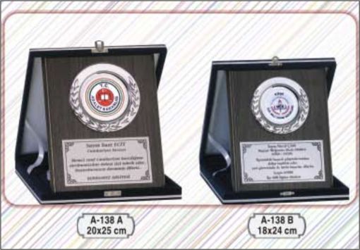  kadife kutulu plaket