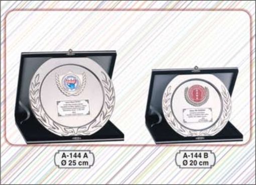  Kutulu gümüş tabak plaket