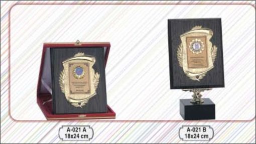  kadife kutulu plaket
