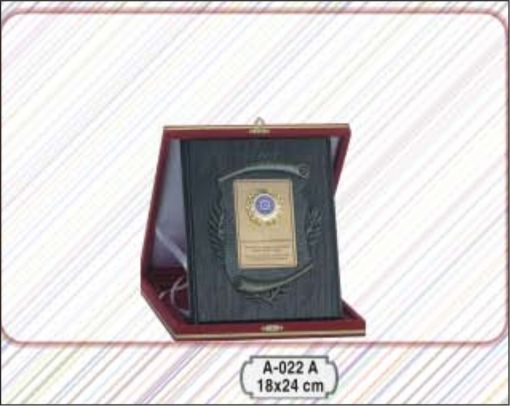  kadife kutulu plaket