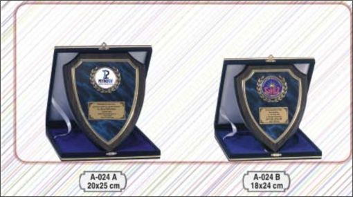  kadife kutulu plaket