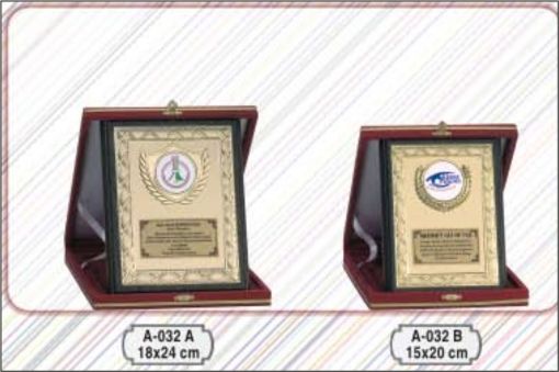  kadife kutulu plaket