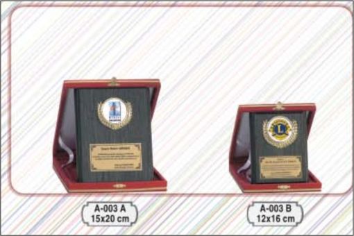  kadife kutulu plaket