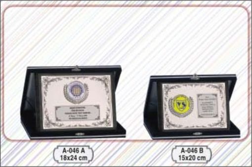  kadife kutulu plaket
