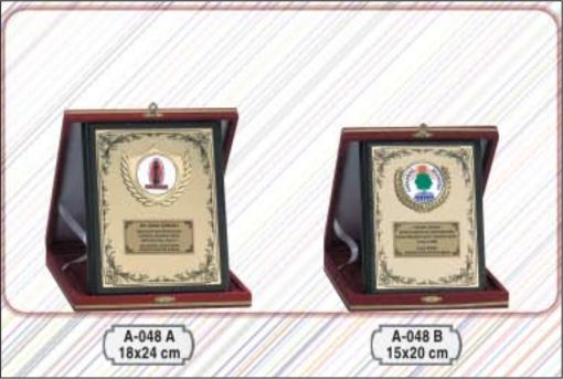  kadife kutulu plaket