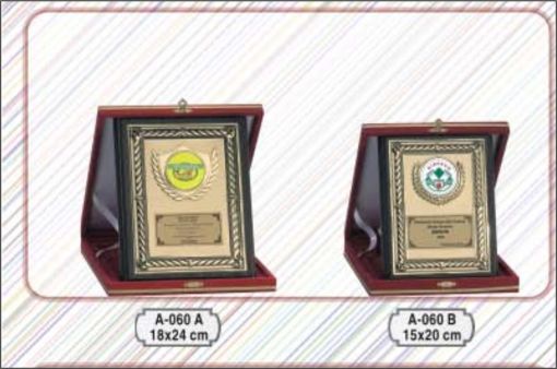  kadife kutulu plaket