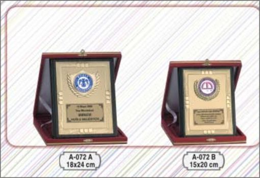  kadife kutulu plaket