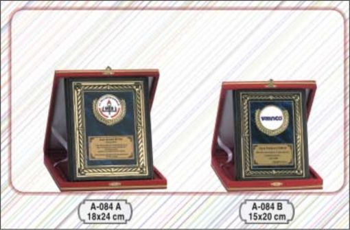  kadife kutulu plaket
