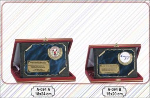  kadife kutulu plaket