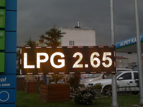  LPG Fiyat Pano