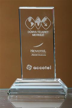  kristal plaketler