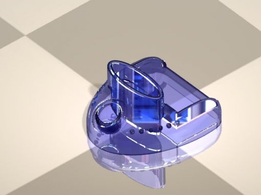   3d plastik kalemlik